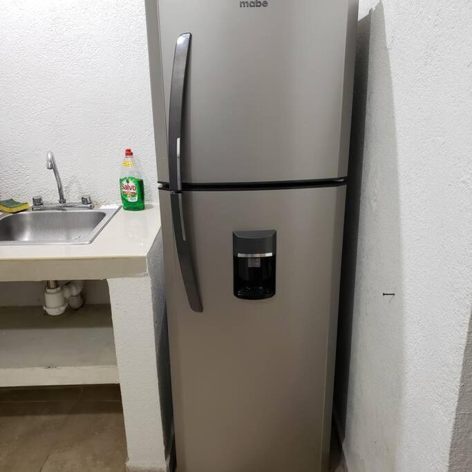 Departamento Comodo Centrico Tv Ac Wifi Cocina Parking, Letra C Ciudad Valles Bagian luar foto