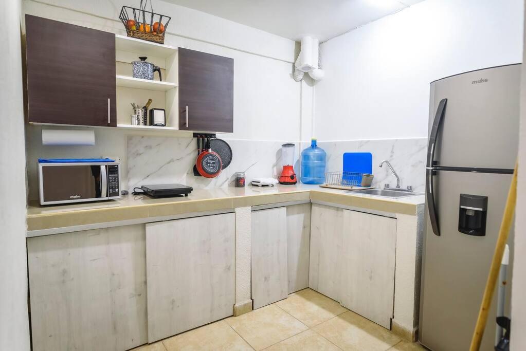 Departamento Comodo Centrico Tv Ac Wifi Cocina Parking, Letra C Ciudad Valles Bagian luar foto